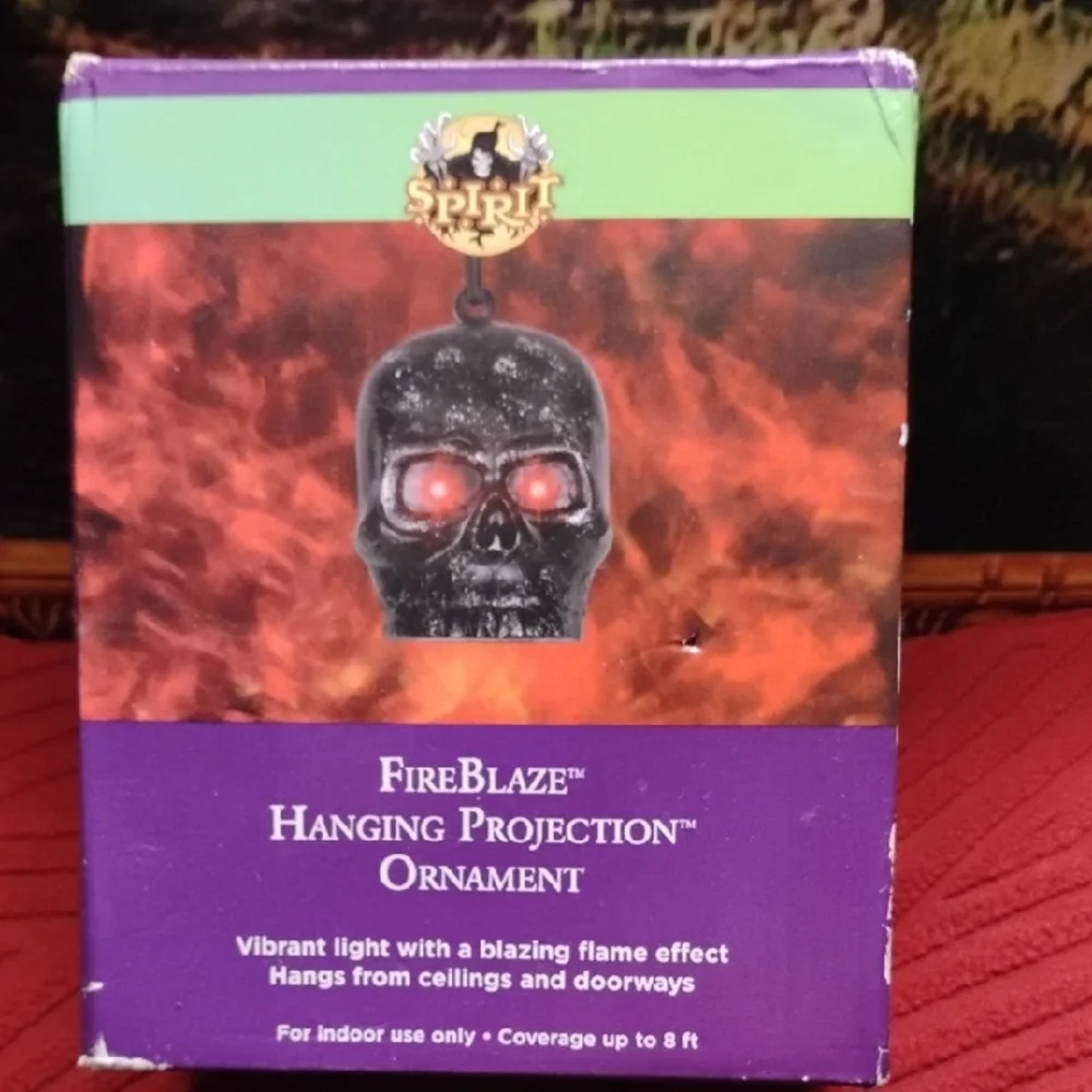 Spirit FireBlaze Skull Projection Ornament
